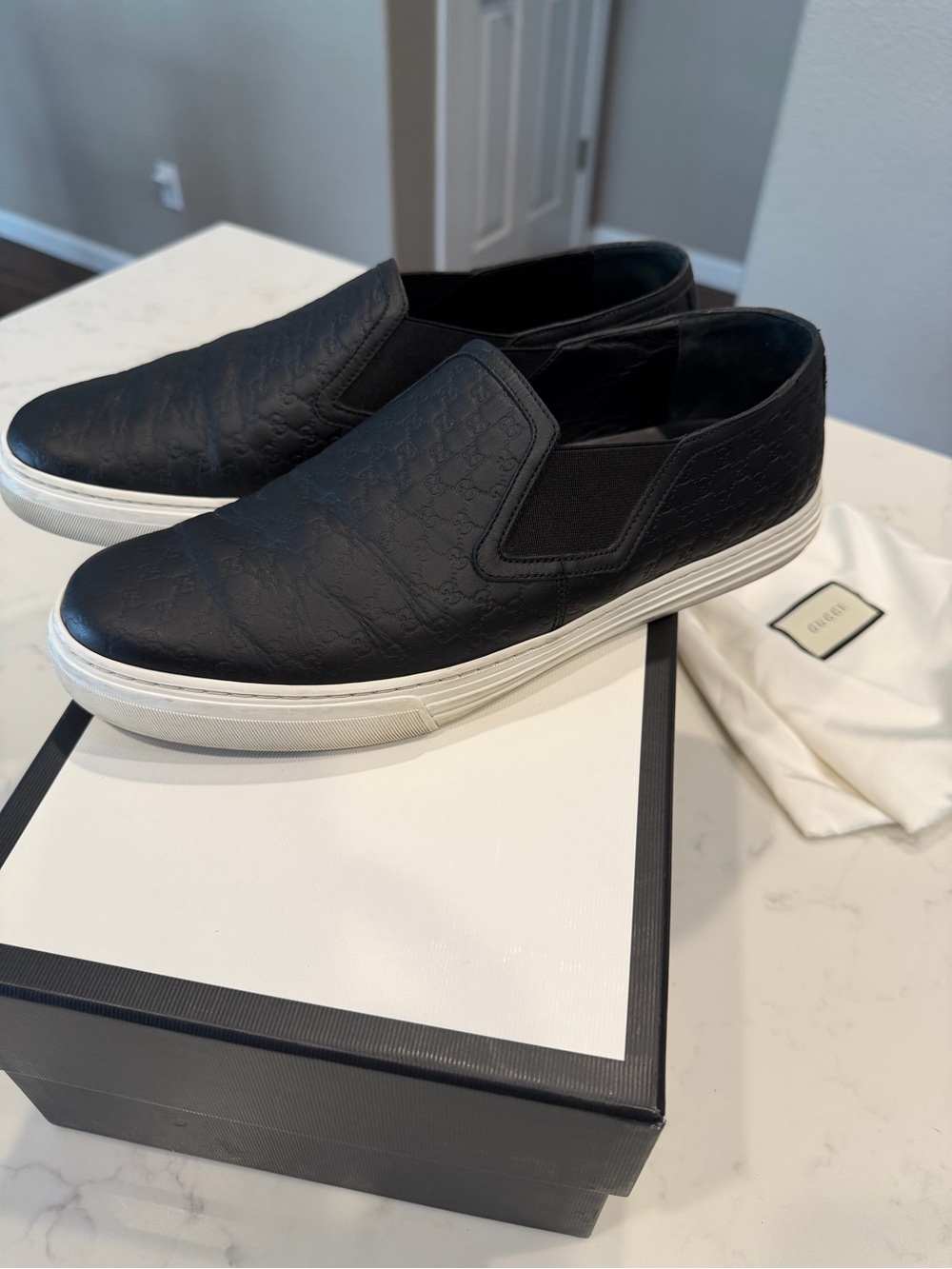 Gucci Slip-On Sneakers - Picture 6 of 7